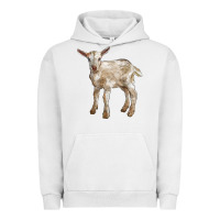 Pigment Lunar Rock Baby Saanen Goat Urban Hoodie - LillyAllenDesigns