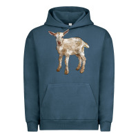 Pigment Midnight Navy Baby Saanen Goat Urban Hoodie - LillyAllenDesigns