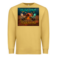 Falling Leaves And Nights Like This Mouse Pad Premium Sweatshirt | Teevron