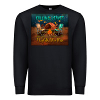 Black falling leaves and nights like this mouse pad Premium Sweatshirt - BundleAndBundleShop