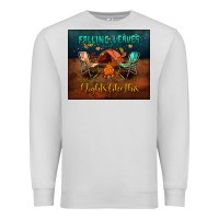Dove Grey falling leaves and nights like this mouse pad Premium Sweatshirt - BundleAndBundleShop