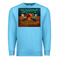 Ocean Blue falling leaves and nights like this mouse pad Premium Sweatshirt - BundleAndBundleShop