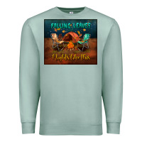 Seafoam falling leaves and nights like this mouse pad Premium Sweatshirt - BundleAndBundleShop