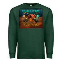 Sports Green falling leaves and nights like this mouse pad Premium Sweatshirt - BundleAndBundleShop