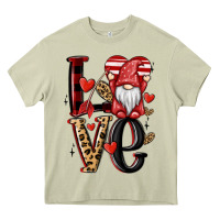 Mossy love gnome Heavy Core Tee - MaliasSmallBusiness