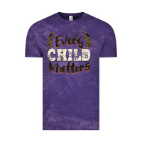 Cloud Purple every child matters Vintage Tee - BarkalooDesign