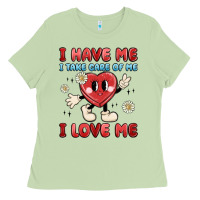 Matcha i have me i take care of me i love me Ladies Tee - MaliasSmallBusiness