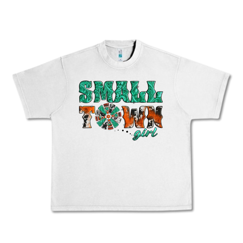 Small Town Girl Western Windmill Urban Heavy Tee by Jasminsmagicworld | Teevron