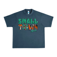 Midnight Navy small town girl western windmill Urban Heavy Tee - Jasminsmagicworld