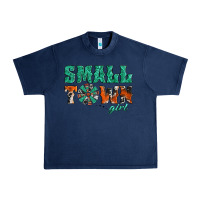 Navy small town girl western windmill Urban Heavy Tee - Jasminsmagicworld