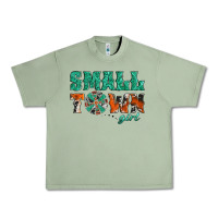 Oil Green small town girl western windmill Urban Heavy Tee - Jasminsmagicworld