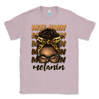 Lilac melanin afro messy bun Classic Tee - Artiststas