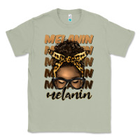 Matcha melanin afro messy bun Classic Tee - Artiststas