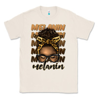 Natural melanin afro messy bun Classic Tee - Artiststas