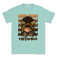 Seafoam melanin afro messy bun Classic Tee - Artiststas
