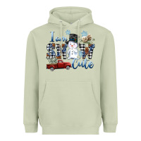 Matcha I am Snow Cute Heavyweight Hoodie - FaDigitalArtStudio