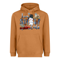Meerkat I am Snow Cute Heavyweight Hoodie - FaDigitalArtStudio