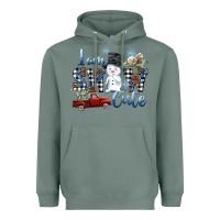 Sage I am Snow Cute Heavyweight Hoodie - FaDigitalArtStudio