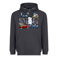 Smoke I am Snow Cute Heavyweight Hoodie - FaDigitalArtStudio