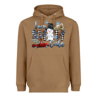 Toasted Coconut I am Snow Cute Heavyweight Hoodie - FaDigitalArtStudio
