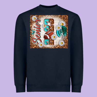 Senior 2023 Football Heavyweight Sweatshirt Designed By Tumblerdesignbyshophia