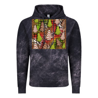 Cloud Black Christmas cakes western Vintage Hoodie - Jasminsmagicworld