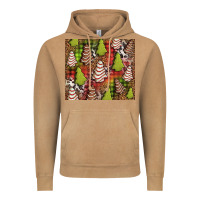Vintage Camel Christmas cakes western Vintage Hoodie - Jasminsmagicworld