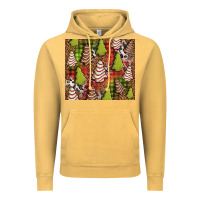 Vintage Mustard Christmas cakes western Vintage Hoodie - Jasminsmagicworld
