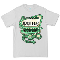 Dove Grey st patricks day ırısh pub Premium Tee - MaliasSmallBusiness