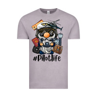Vintage Zinc pilot life gnome Vintage Tee - BarkalooDesign