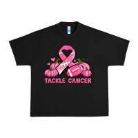 Black tackle cancer pumpkins football and ribbon breast cancer awareness Urban Heavy Tee - Jasminsmagicworld