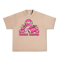 Burro tackle cancer pumpkins football and ribbon breast cancer awareness Urban Heavy Tee - Jasminsmagicworld