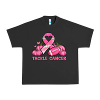 Pigment Black tackle cancer pumpkins football and ribbon breast cancer awareness Urban Heavy Tee - Jasminsmagicworld