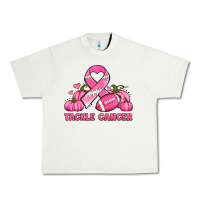 Pistachio tackle cancer pumpkins football and ribbon breast cancer awareness Urban Heavy Tee - Jasminsmagicworld