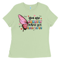 Matcha you sre exactly where you need to be Ladies Tee - MaliasSmallBusiness