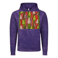 Cloud Purple Christmas cakes leopard Vintage Hoodie - Jasminsmagicworld