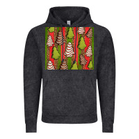 Vintage Black Christmas cakes leopard Vintage Hoodie - Jasminsmagicworld