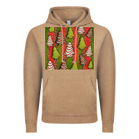 Christmas Cakes Leopard Vintage Hoodie | Teevron
