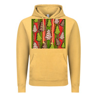 Vintage Mustard Christmas cakes leopard Vintage Hoodie - Jasminsmagicworld
