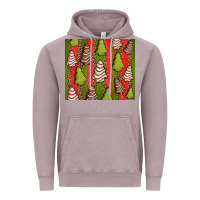 Vintage Zinc Christmas cakes leopard Vintage Hoodie - Jasminsmagicworld