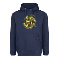 Navy camouflage patch 5 Heavyweight Hoodie - BundleAndBundleShop