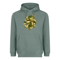 Sage camouflage patch 5 Heavyweight Hoodie - BundleAndBundleShop