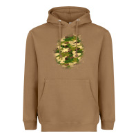 Toasted Coconut camouflage patch 5 Heavyweight Hoodie - BundleAndBundleShop