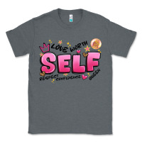 Charcoal Heather self love Classic Tee - Artiststas