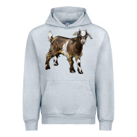 Heather Grey Baby Tennessee Fainting Goat Urban Hoodie - LillyAllenDesigns