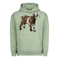 Pigment Oil Green Baby Tennessee Fainting Goat Urban Hoodie - LillyAllenDesigns