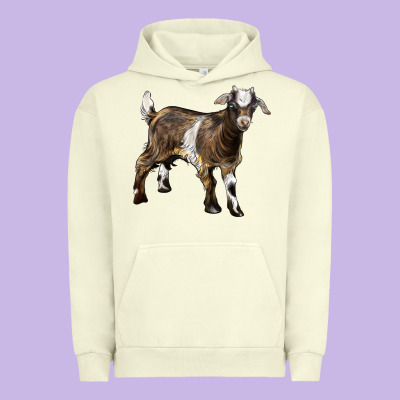 Baby Tennessee Fainting Goat Urban Hoodie Designed By Lillyallendesigns