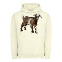 Pigment Pistachio Baby Tennessee Fainting Goat Urban Hoodie - LillyAllenDesigns