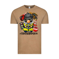 Vintage Coffee truck driver life gnome Vintage Tee - BarkalooDesign