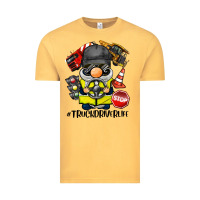 Vintage Mustard truck driver life gnome Vintage Tee - BarkalooDesign